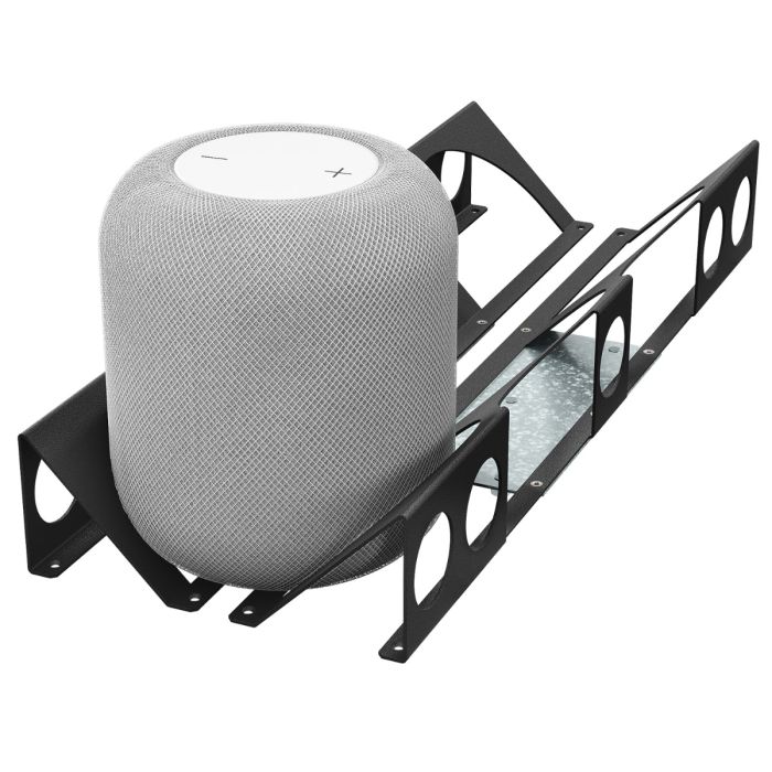 Wall Mount For Echo Pop & Smart Speakers - Clear Space Saving Shelf With Cable Management
