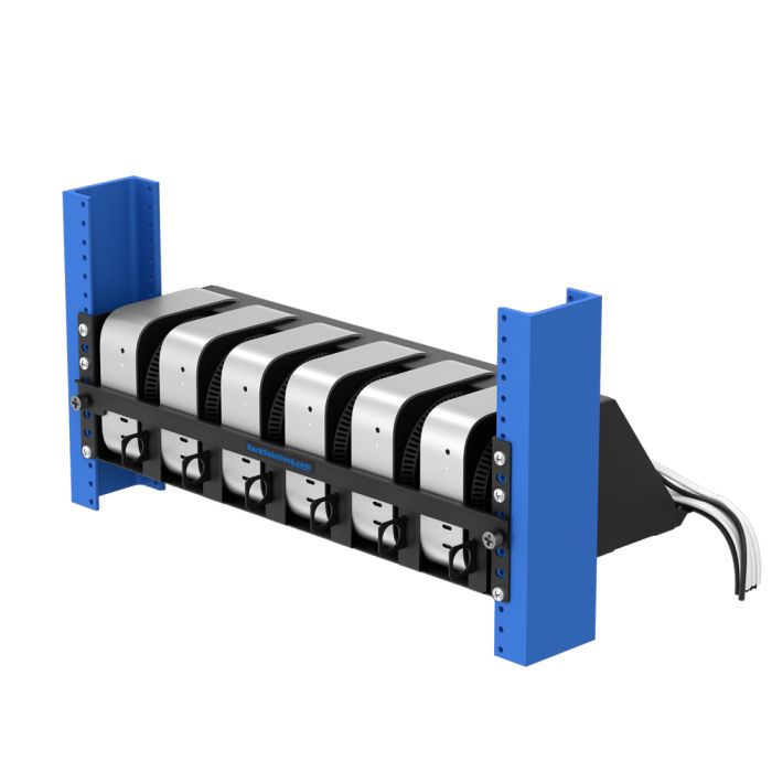 RackSolutions 3U 2Post Cantilever Shelf for 6 Apple Mac Mini