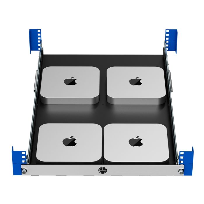 RackSolutions 1U Apple Mac mini Rackmount Shelf
