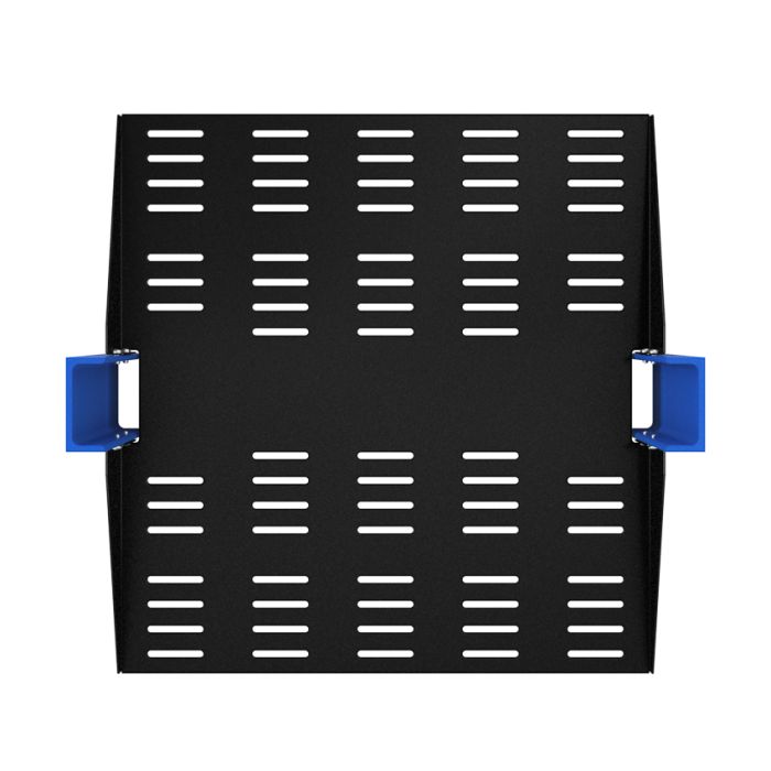 RackSolutions 2U 2 Post Relay Rack Shelf 20in (D)