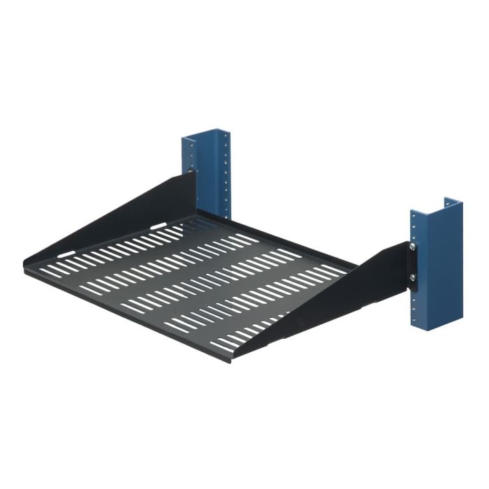 RackSolutions 2U 2 Post Cantilever Rack Shelf 13in (D)