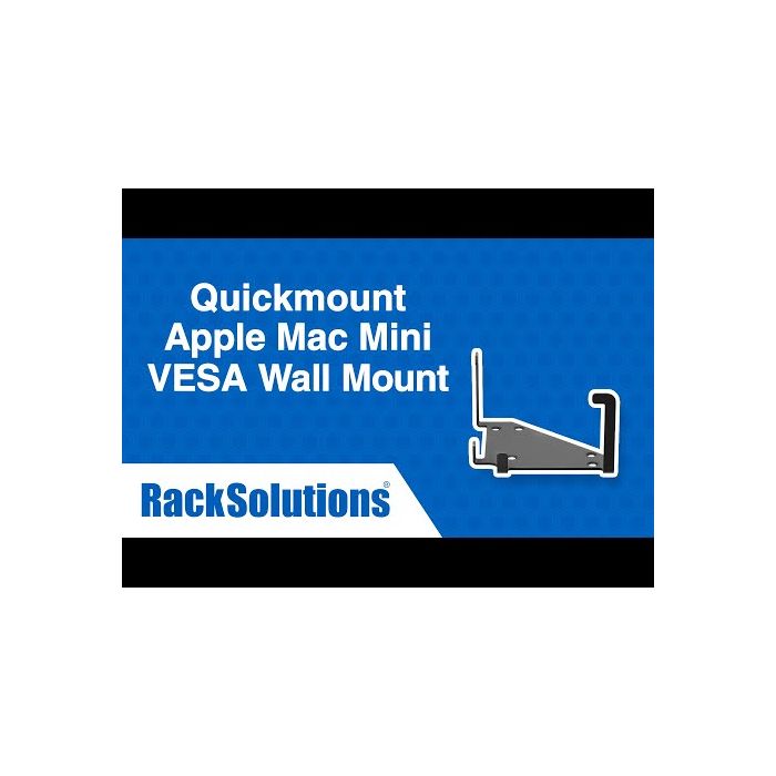 RackSolutions Apple Mac Mini (M4, 2024) VESA Wall Mount