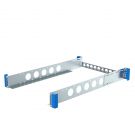 2U Universal Rail 24in Depth with Wirebar