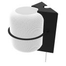 HomeBase Secure Wall Mount for HomePod (Black)