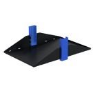 3U 2Post Center Mount Shelf 29in Depth (Flanged Up, Solid)