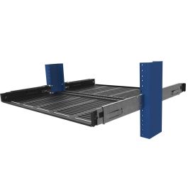 RackSolutions 1U Dual 2Post Rack Sliding Shelf
