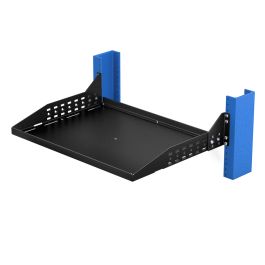 RackSolutions 2U Adjustable Cantilever 2 Post Rack Shelf 13in (D)