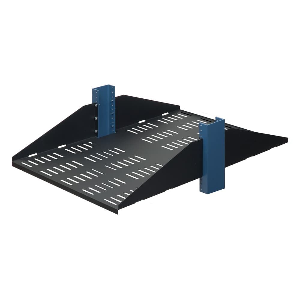 RackSolutions 3U 2 Post Relay Rack Shelf 29in (D)
