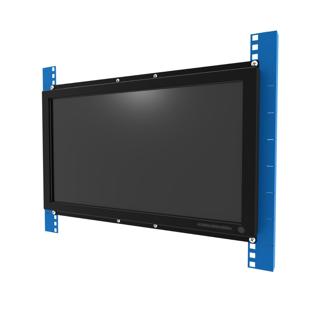 RackSolutions 7U Encased Monitor Rackmount with Monitor