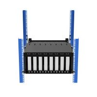  8-Unit Apple Mac Mini Face Plate/Bracket Set for Modular Shelf (101-9098)