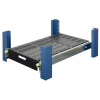 Heavy Duty Sliding Shelf (500 lbs)-Front View-115-4044