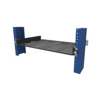 2 Post Rack Sliding Half Shelf - Side view - 115-4779 