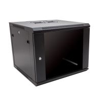 9U Wall Mount Cabinet 600mm x 600mm (WxD) with Glass Door (185-4760)