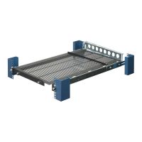 RackSolutions Sliding Equipment Shelf Front View 1USHL-115