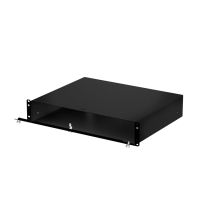 2U Lockable Rackmount Box 14in Depth with Hinged Door (2UBOX-161)
