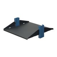20" 2Post Shelf, Solid, Flanges Down (2USHL-022FULL-20DS)