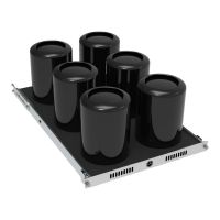 6U Rack Shelf for Apple Mac Pro - With 6 Mac Pros