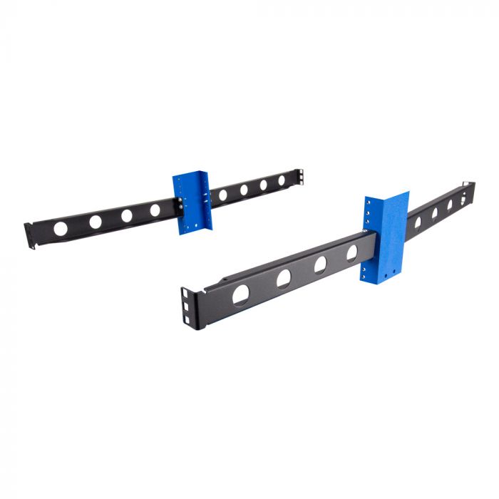 B397.pon2pan2☆ aomel Quest 2-Post Steel Open Frame Floor Rack 7FT/45U