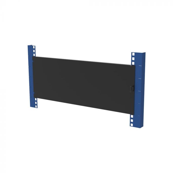 5 Pack 1U Blank Panel: Metal Rack Mount Filler Panel Spacer