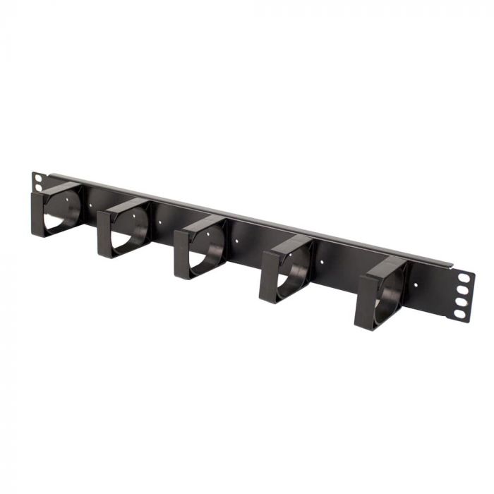 RackSolutions 1U Horizontal Cable Manager with D-Rings Included