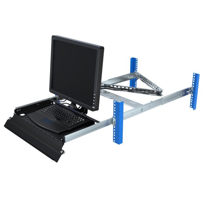 Rack Mount Monitor with Keyboard