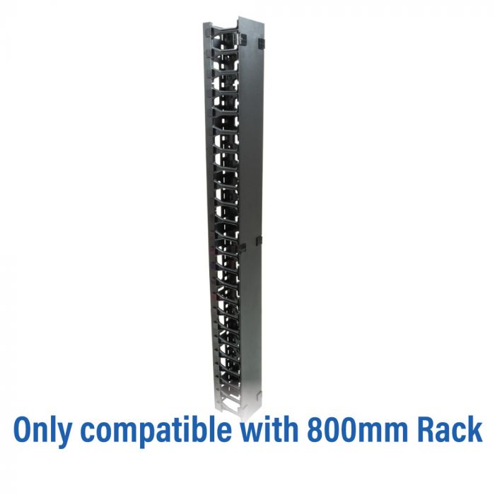 RackSolutions 42U 48U Vertical Cable Manager