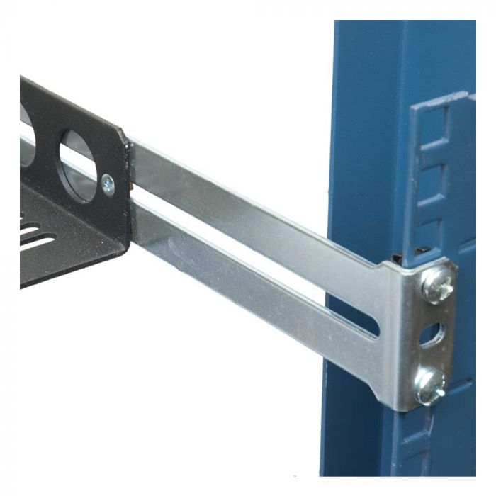RackSolutions Rear Brackets for Fixed Rack Shelf RackSolutions