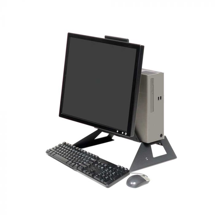 All-In-One Monitor and Computer Stand for Small PCs