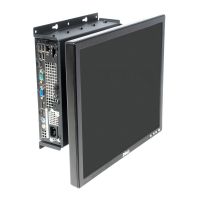 110-B Tilting Wall Mount for Dell USFF (104-1952) with Devices