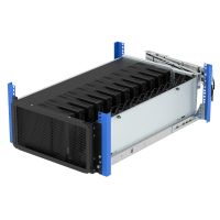 5U HyperShelf for 12 Lenovo ThinkStation P3 Tiny Gen 2 (115-9112) with devices