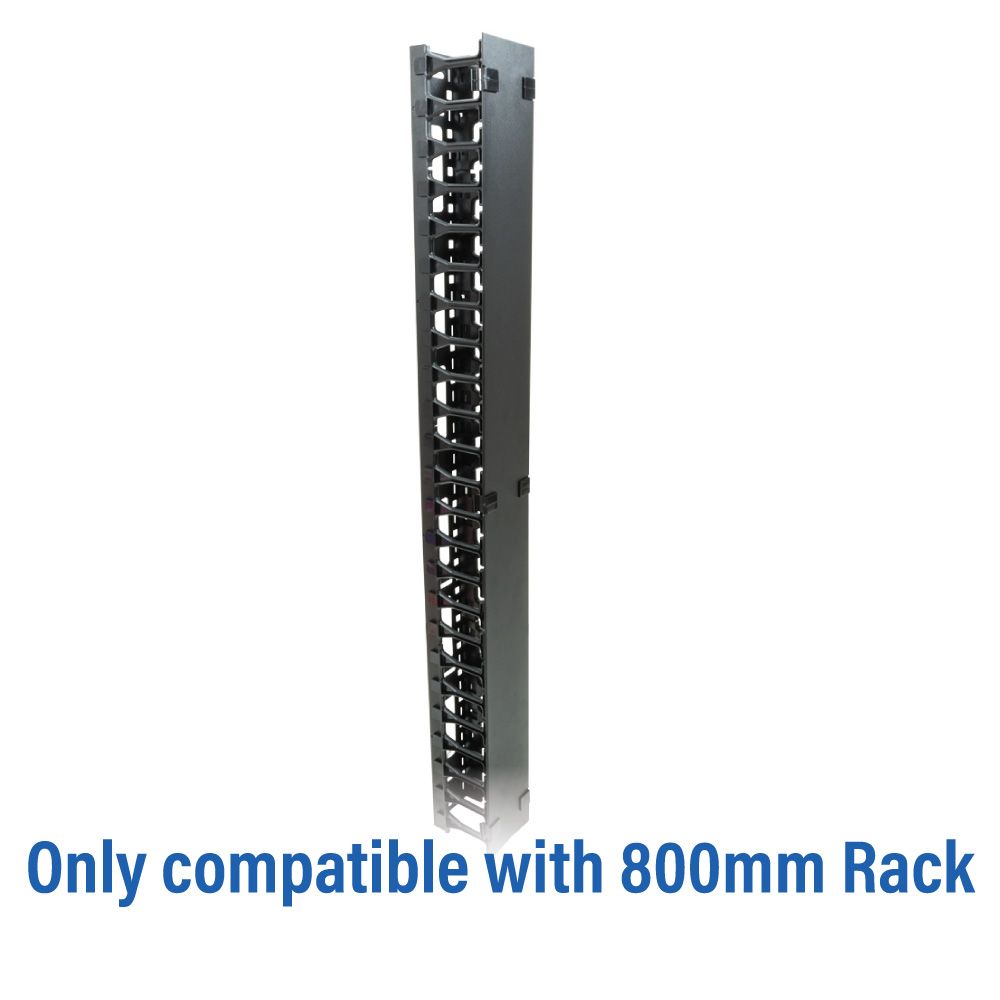 RackSolutions 42U-48U Vertical Cable Manager