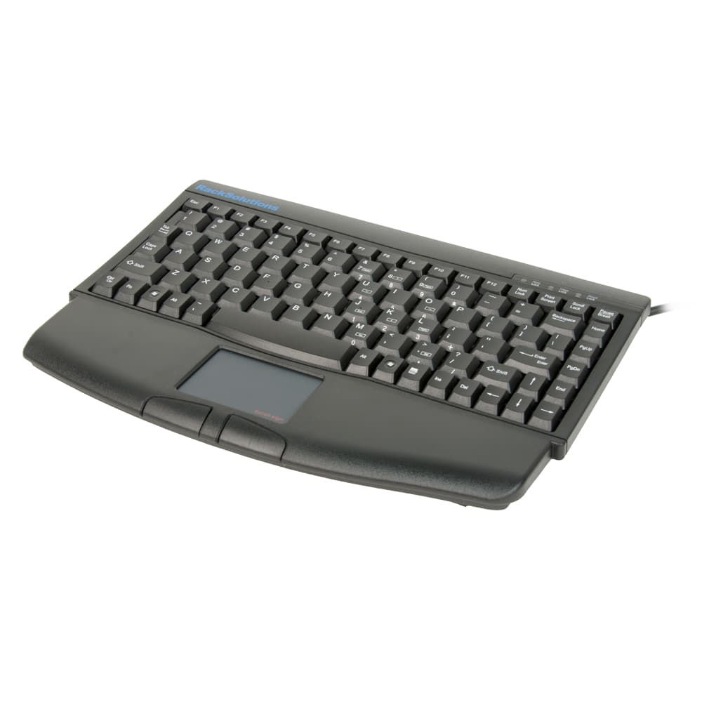 PS2 Compact touchpad keyboard ACK730B fits rackmount drawer 