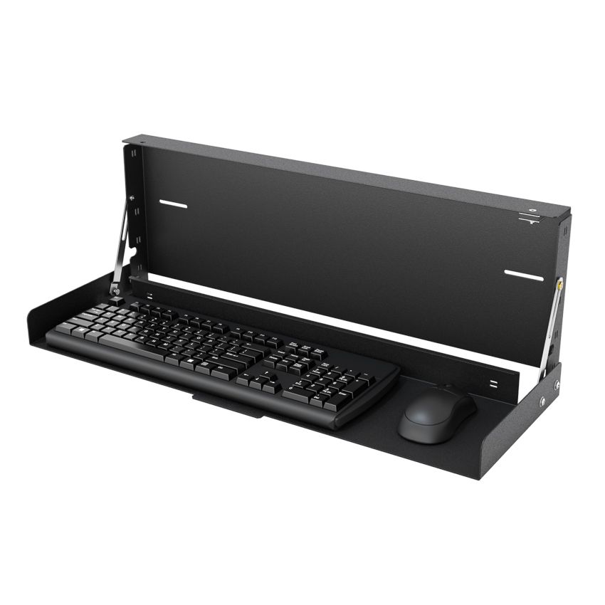 Narrow store keyboard tray