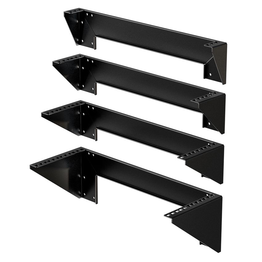 RackSolutions 19 inch 1U-4U Vertical Wall Mount Rack Bracket