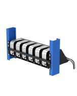 3U 2Post Cantilever Shelf for 6 Apple Mac Mini (M4, 2024) (107-9097) with devices