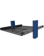 Dual 2Post Rack Sliding Shelf - Side View - 115-4928