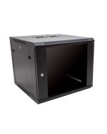 9U Wall Mount Cabinet 600mm x 600mm (WxD) with Glass Door (185-4760)