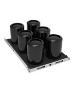6U Rack Shelf for Apple Mac Pro - With 6 Mac Pros