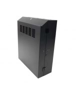 5U Secure Vertical Wall Mount with Hinged Door 23in Depth (180-5281)