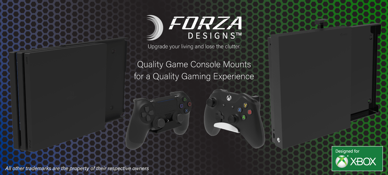 Forza Designs Console Mountings for Xbox and PS4 (desktop image)