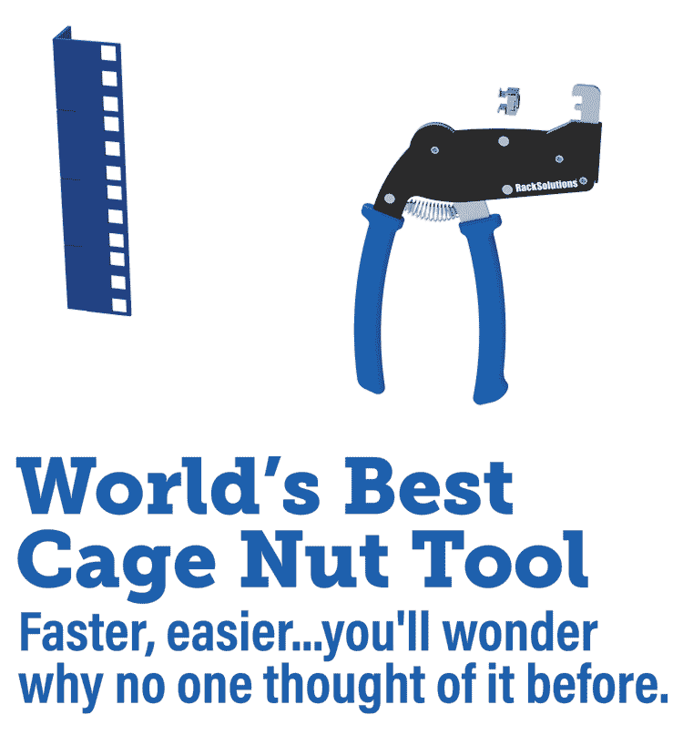 World's best cage nut tool. Faster, easier, you'll wonder why no one thought of it before. World's best cage nut tool. Faster, easier, you'll wonder why no one thought of it before.