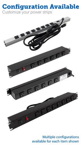 Power Strips & PDU, Plug equipment right into your rack