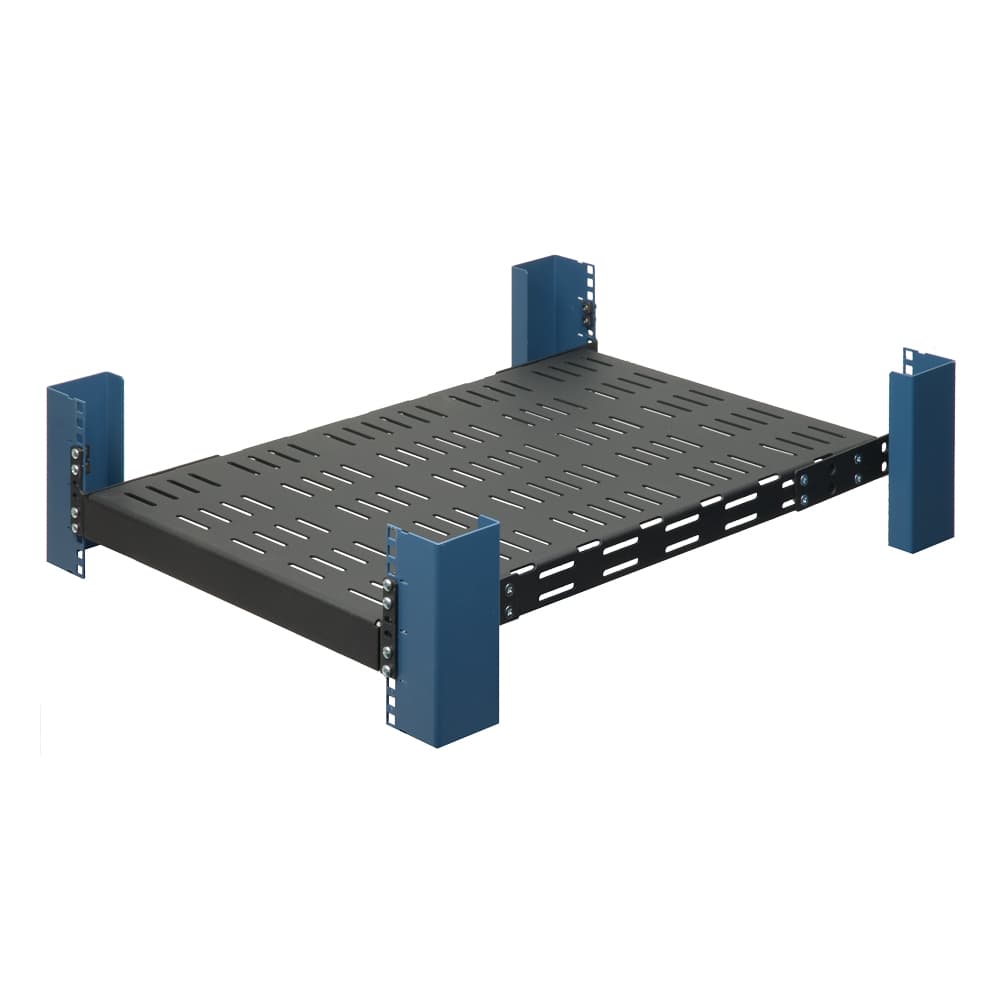 2U Fixed Extreme Heavy Duty Rack Shelf (desktop image)