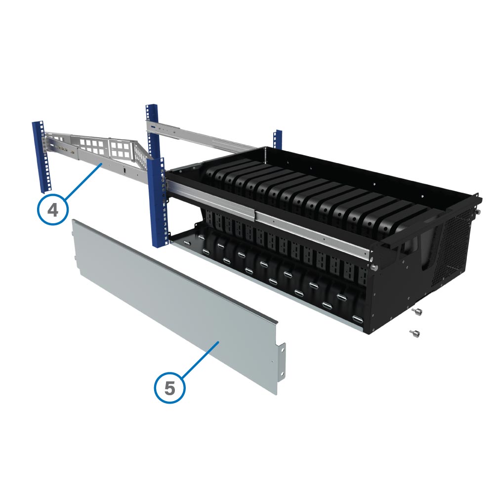 Easy serviceability with removable panels Easy serviceability with removable panels