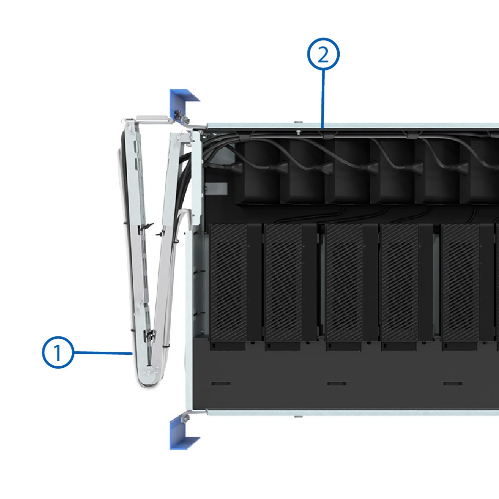 fully articulated Cable Management Arm (desktop image) fully articulated Cable Management Arm (desktop image)