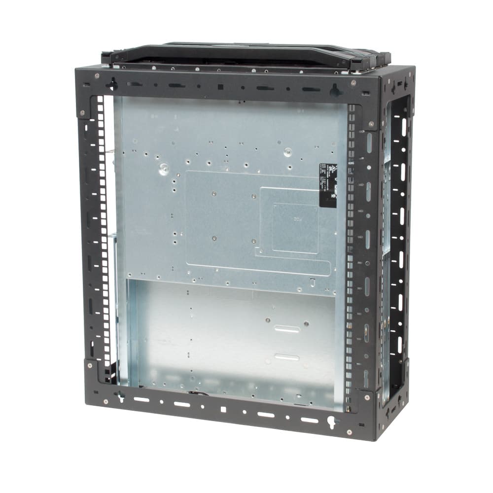 open frame wall mount rack with server (desktop image) open frame wall mount rack with server (desktop image)