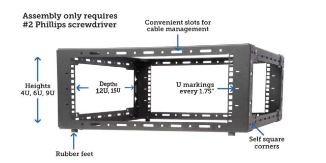 desktop server rack