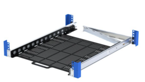 1U Dry Sliding Computer Shelf