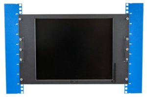 Flush mount rack monitor