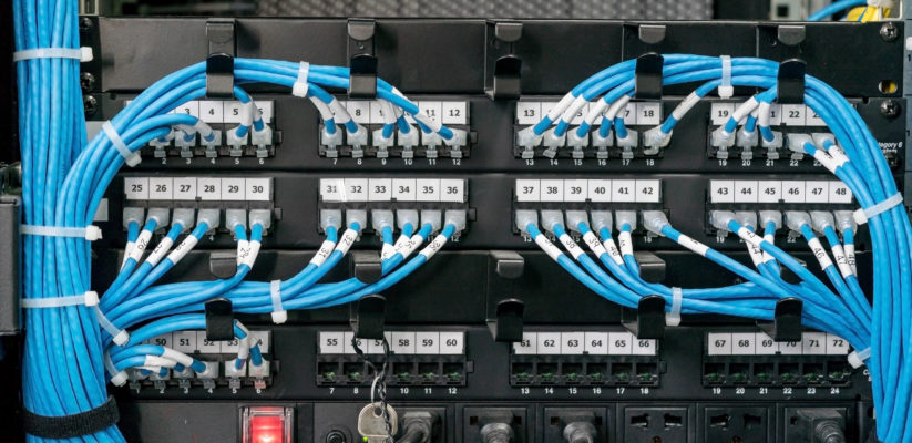 organized cable management